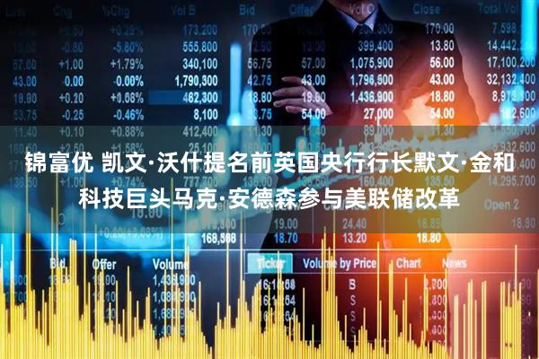 锦富优 凯文·沃什提名前英国央行行长默文·金和科技巨头马克·安德森参与美联储改革